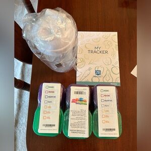 BODi 2B Mind Tracker and containers